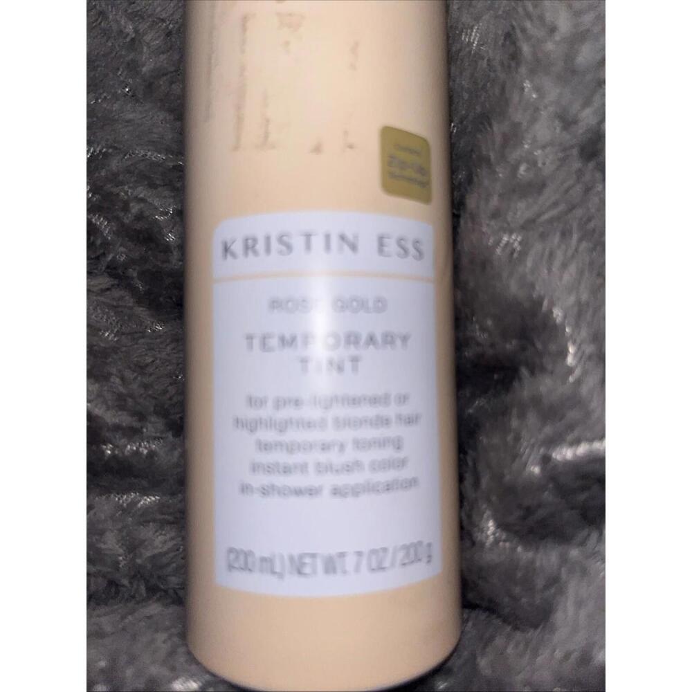 Kristin Ess Rose Gold Temporary Tint For Blonde Hair-In-Shower Application-7 oz